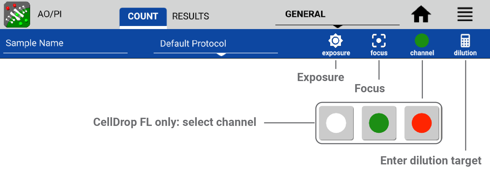 CellDrop Controls