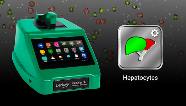 CellDrop FLi Automated Cell Counter and Hepatoyctes Application